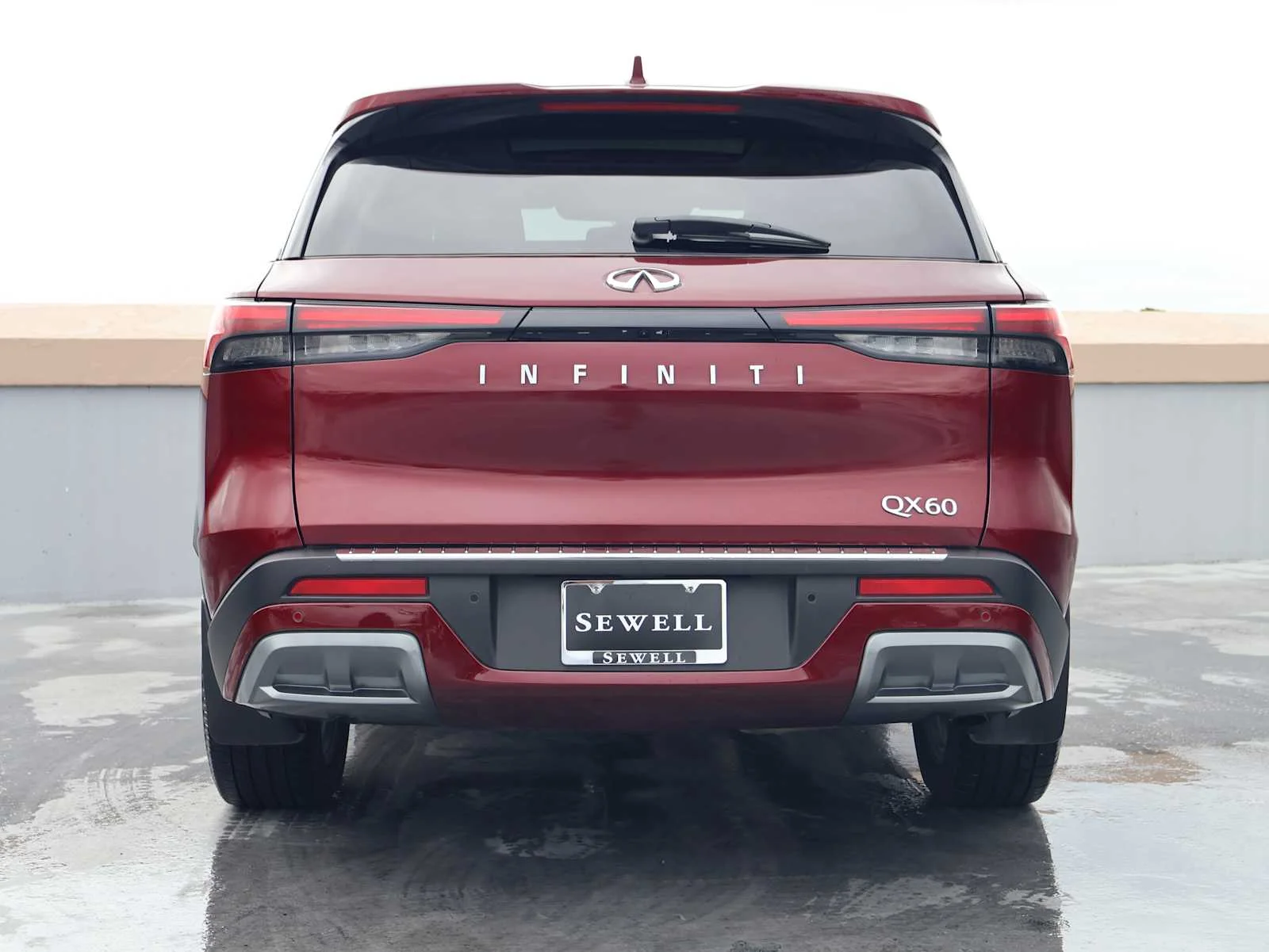 Certified Used 2022 Deep Bordeaux INFINITI LUXE image 5