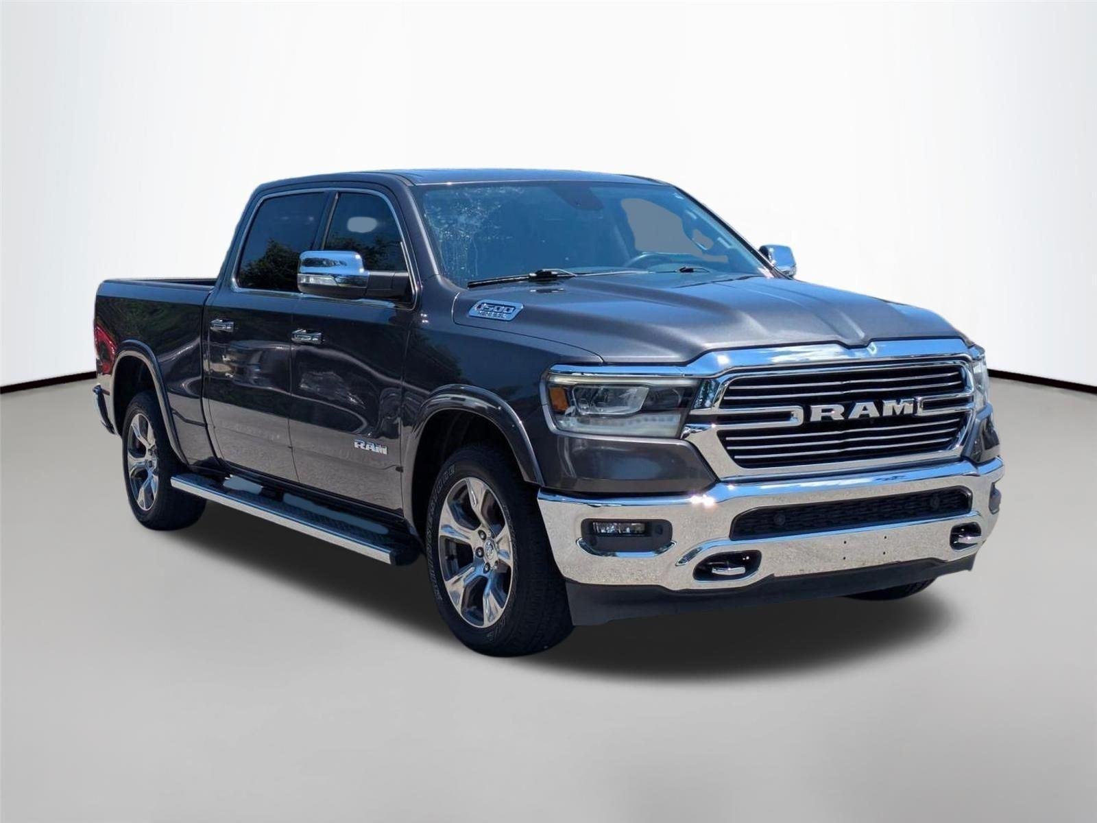 Used 2020 Granite Crystal Metallic Clearcoat Ram Laramie image 3