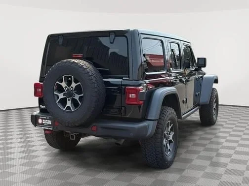 Used 2019 Black Jeep Unlimited Rubicon image 3