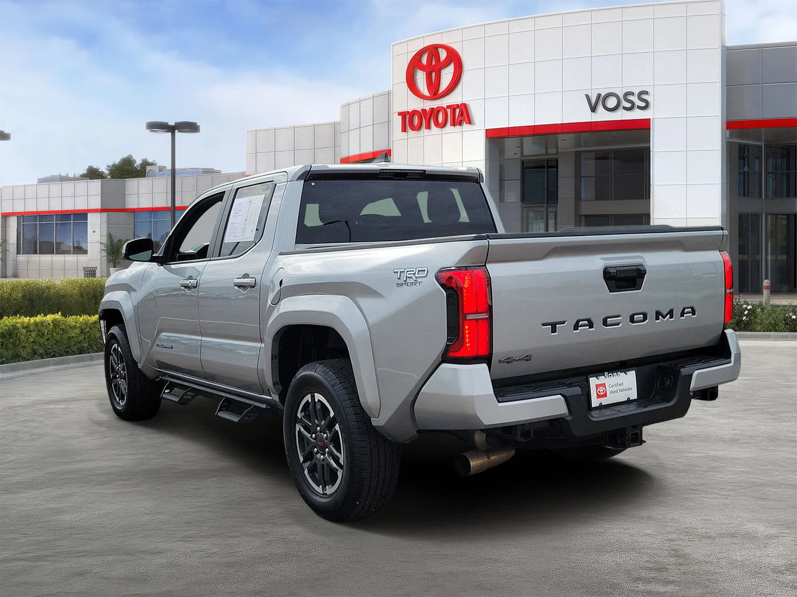 Used 2025 Celestial Silver Metallic Toyota TRD Sport image 3