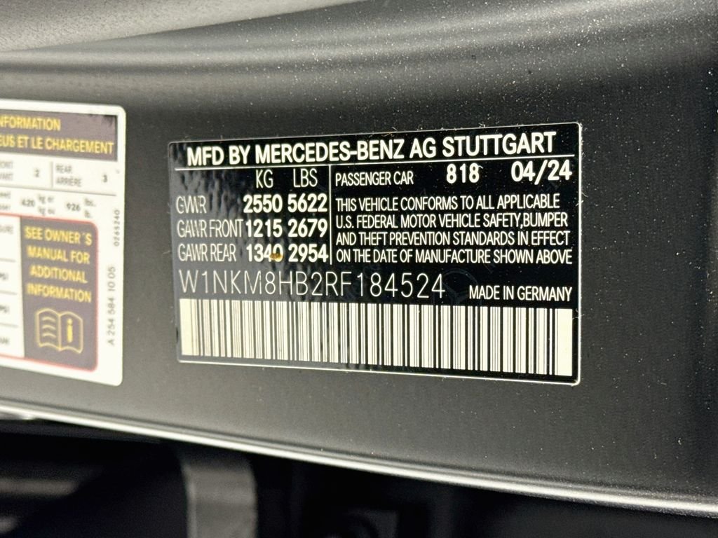 Certified Used 2024 MANUFAKTUR Graphite Gray Magno Mercedes-Benz GLC 43 AMG® image 36