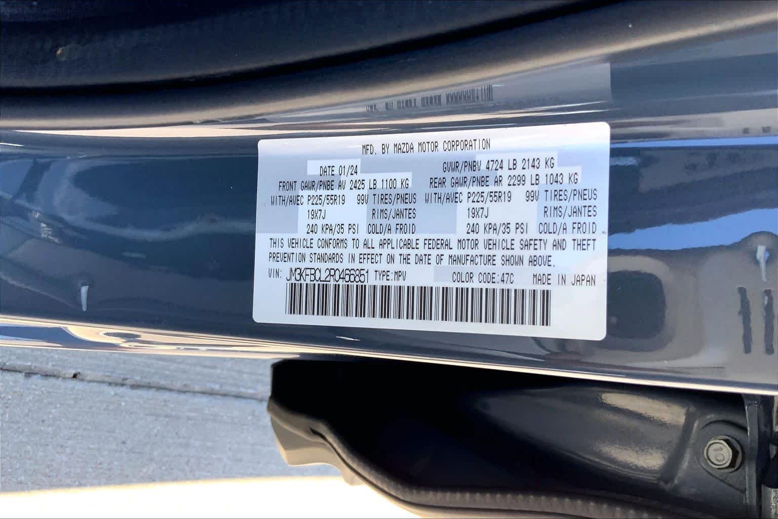 Certified Used 2024 Polymetal Gray Metallic Mazda 2.5 S Carbon Edition image 33