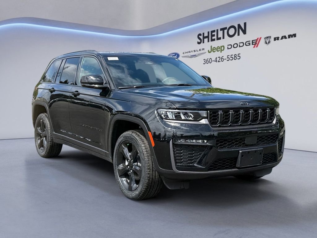 New 2026 Diamond Black Crystal Pearl-Coat Exterior Paint Jeep Limited image 7