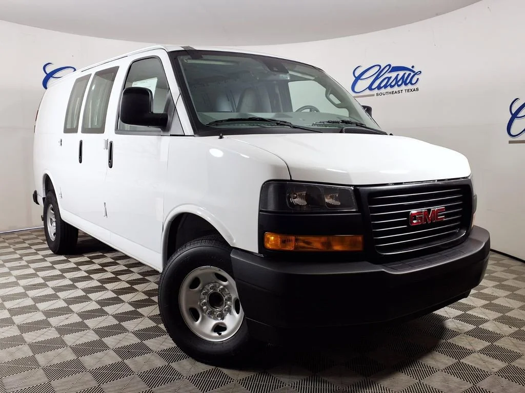 New 2026 Summit White GMC Work Van image 1
