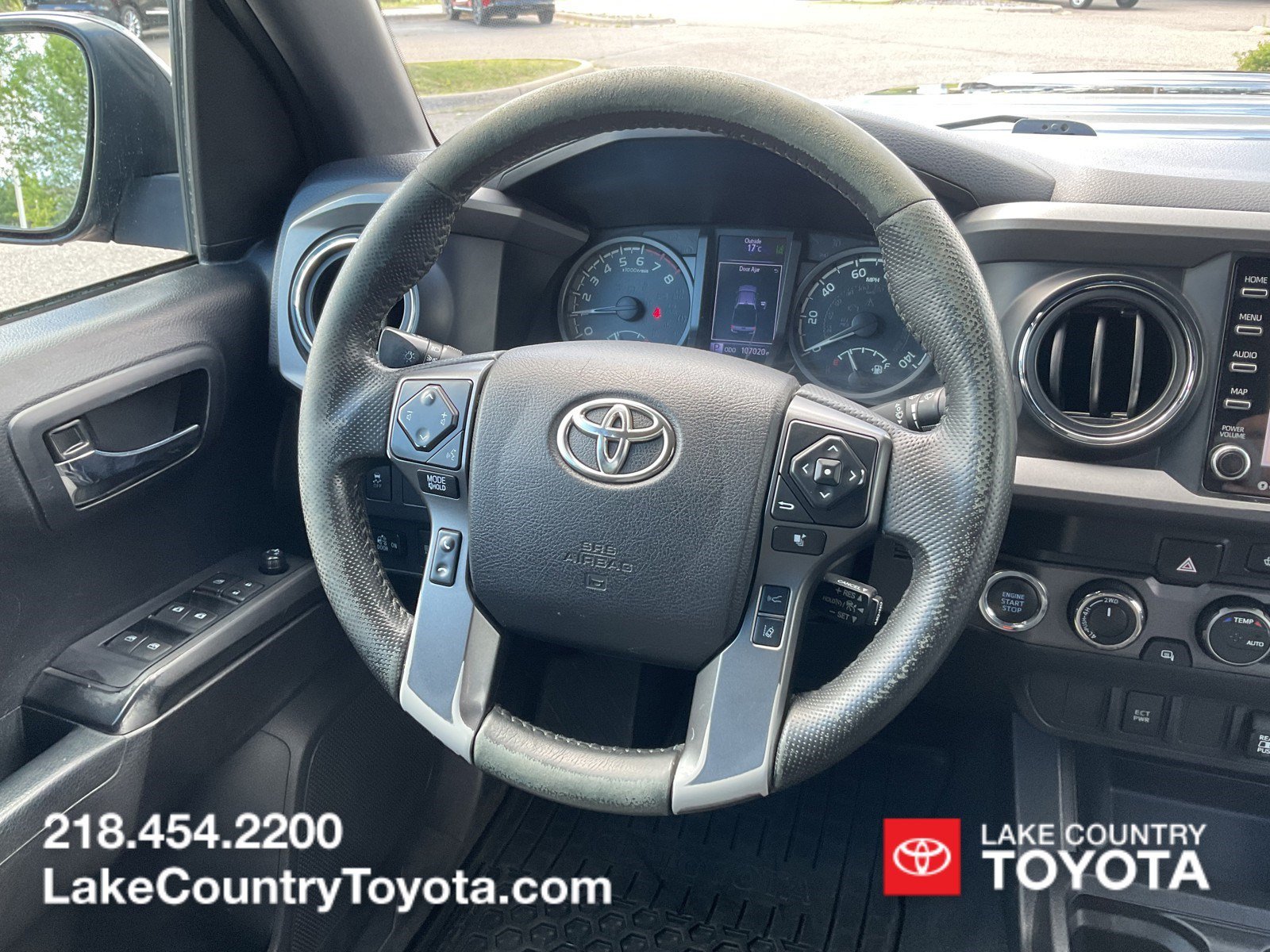 Used 2020 Magnum Gray Metallic Toyota TRD Sport image 16