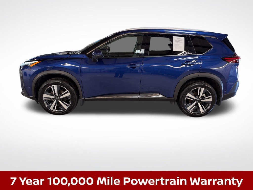 Certified Used 2023 Blue Nissan SL image 2