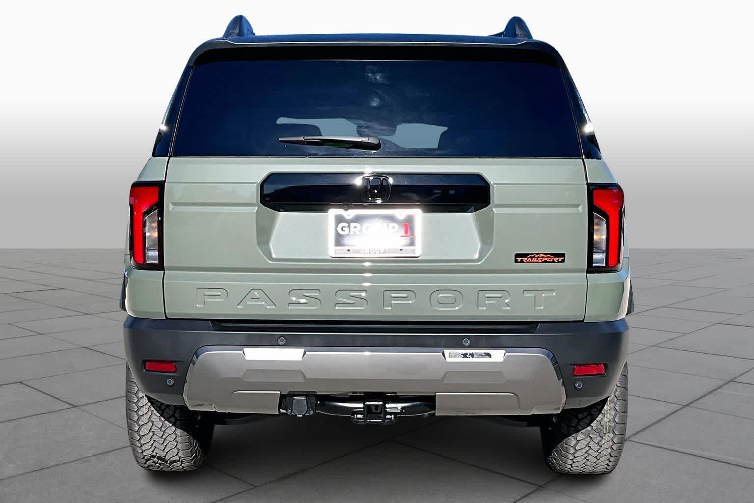New 2026 Ash Green Metallic Honda TrailSport Elite Blackout image 4