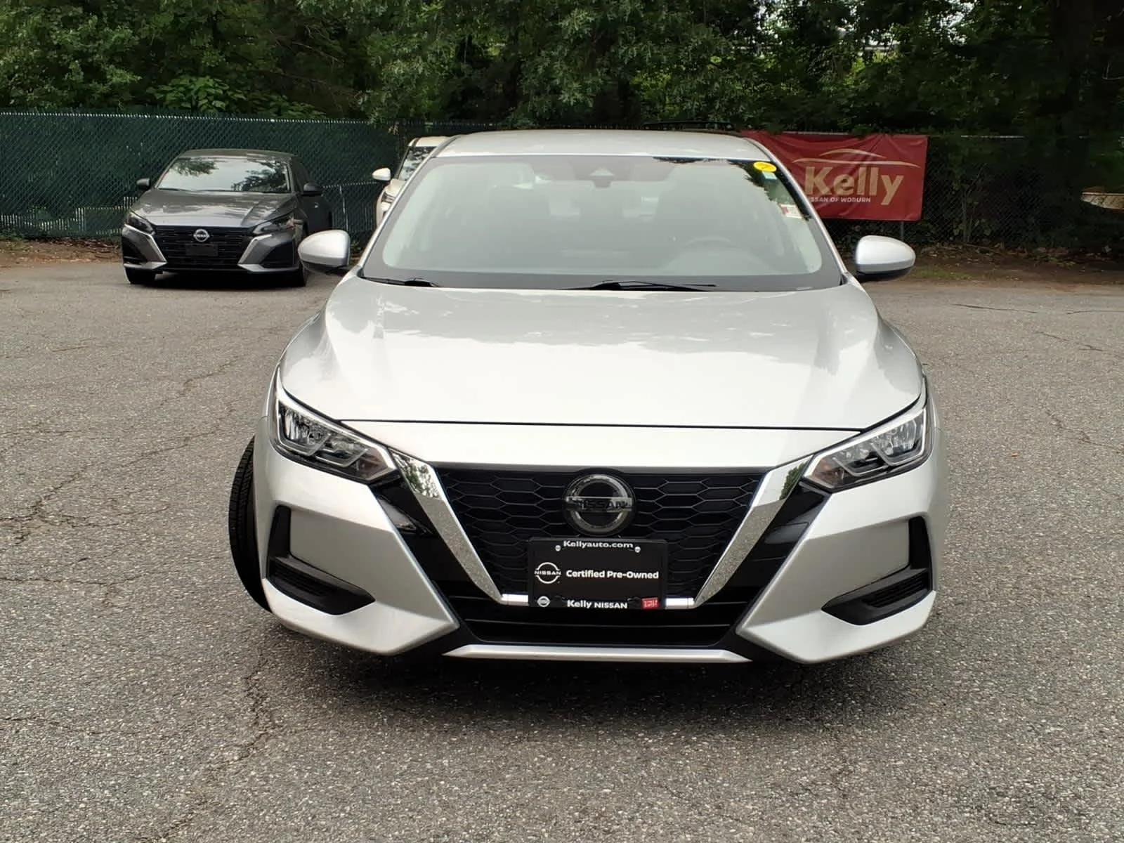Certified Used 2023 Brilliant Silver Metallic Nissan SV image 2