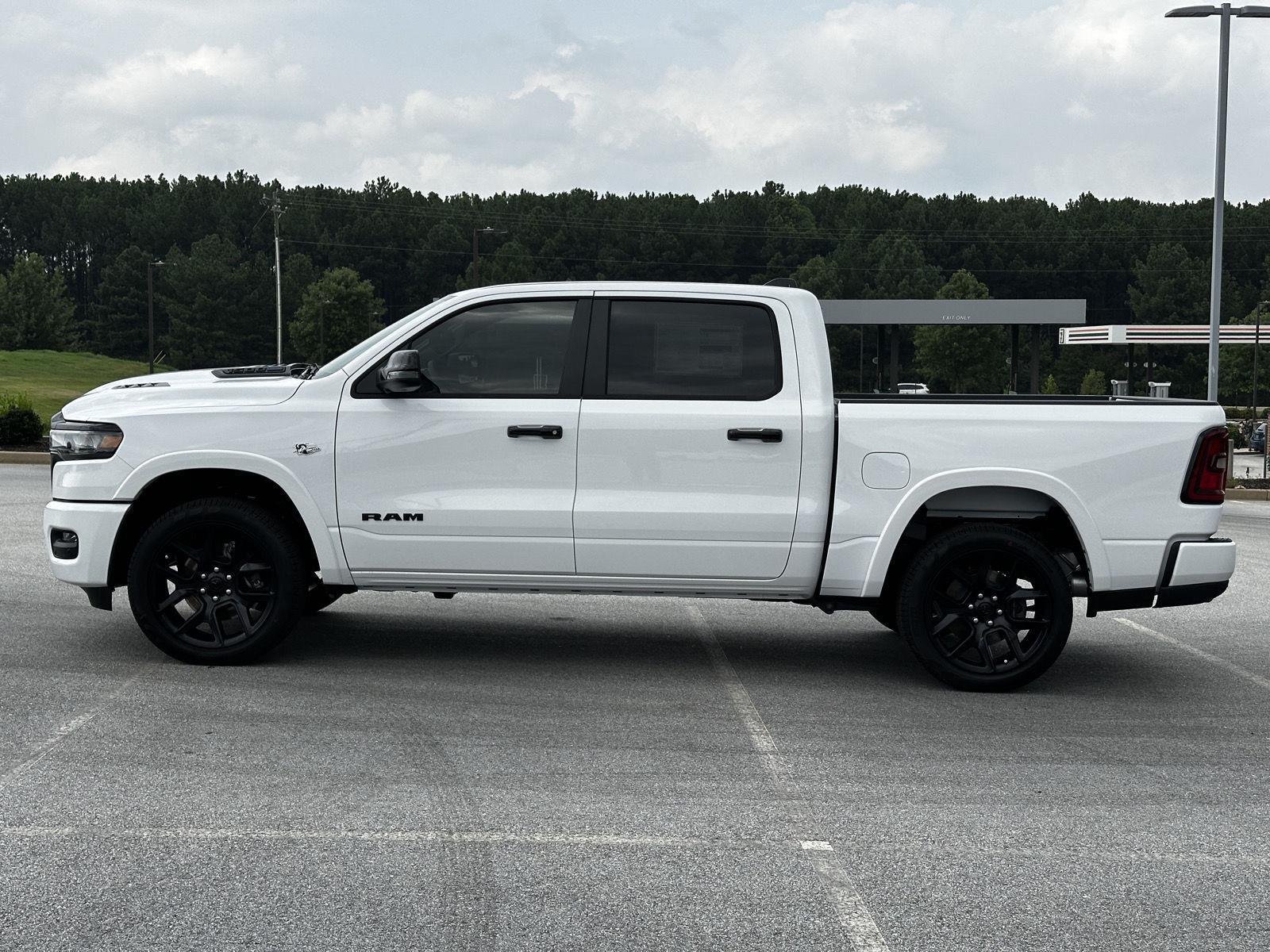 New 2026 Bright White Clear-Coat Exterior Paint RAM Laramie image 6
