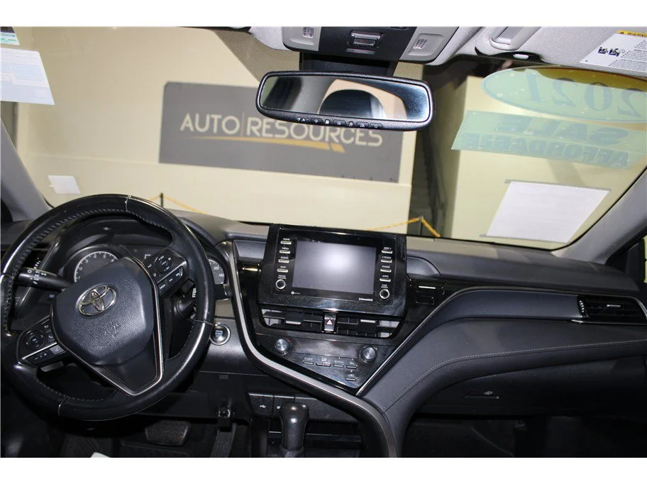 Used 2021 Blue Toyota SE Sedan 4D image 14