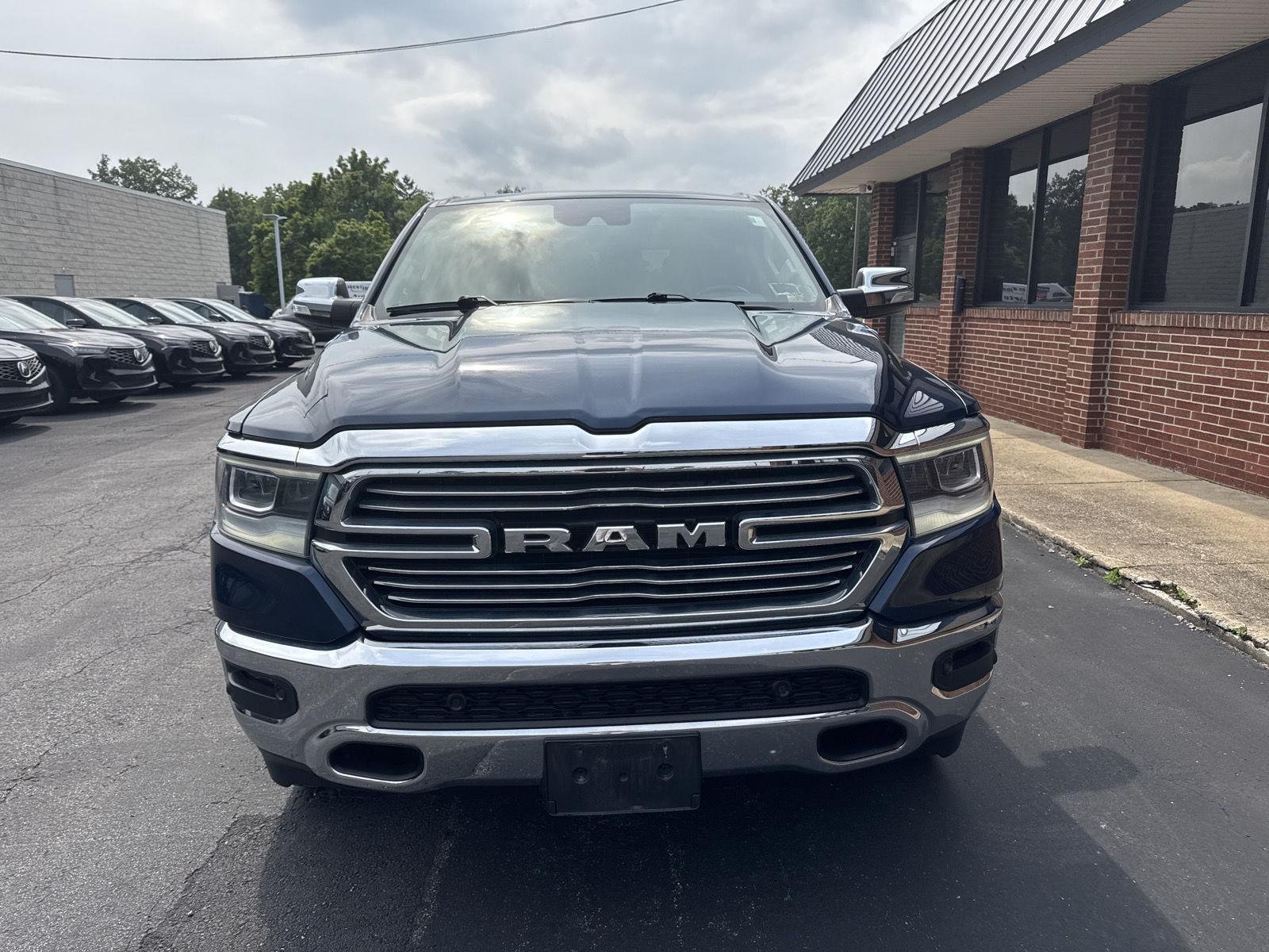 Used 2021 Patriot Blue Pearlcoat Ram Laramie image 2