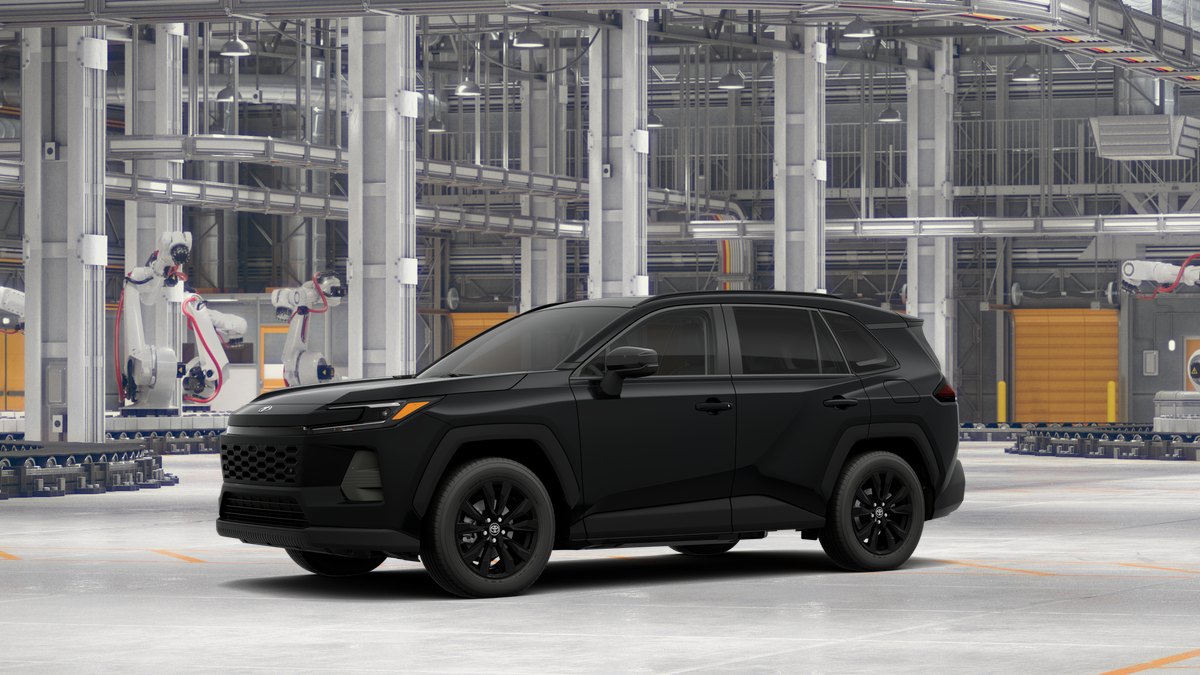 New 2026 Midnight Black Metallic Toyota XLE Premium image 2