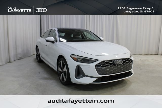 Used 2025 Glacier White Metallic Audi 2.0T Premium image 1