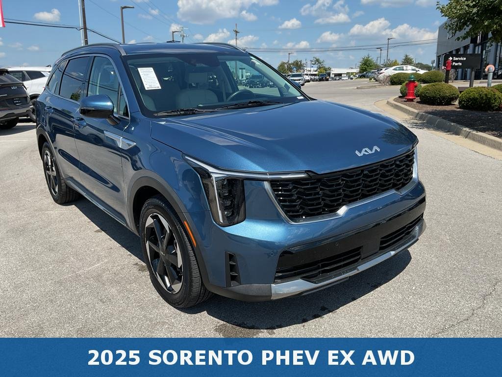 Certified Used 2025 Mineral Blue Kia EX image 2