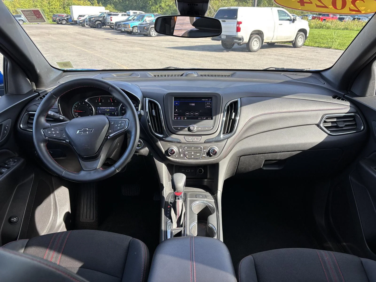 Used 2024 Riptide Blue Metallic Chevrolet RS image 10