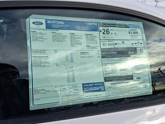 New 2026 Oxford White Ford EcoBoost® Premium Fastback image 39