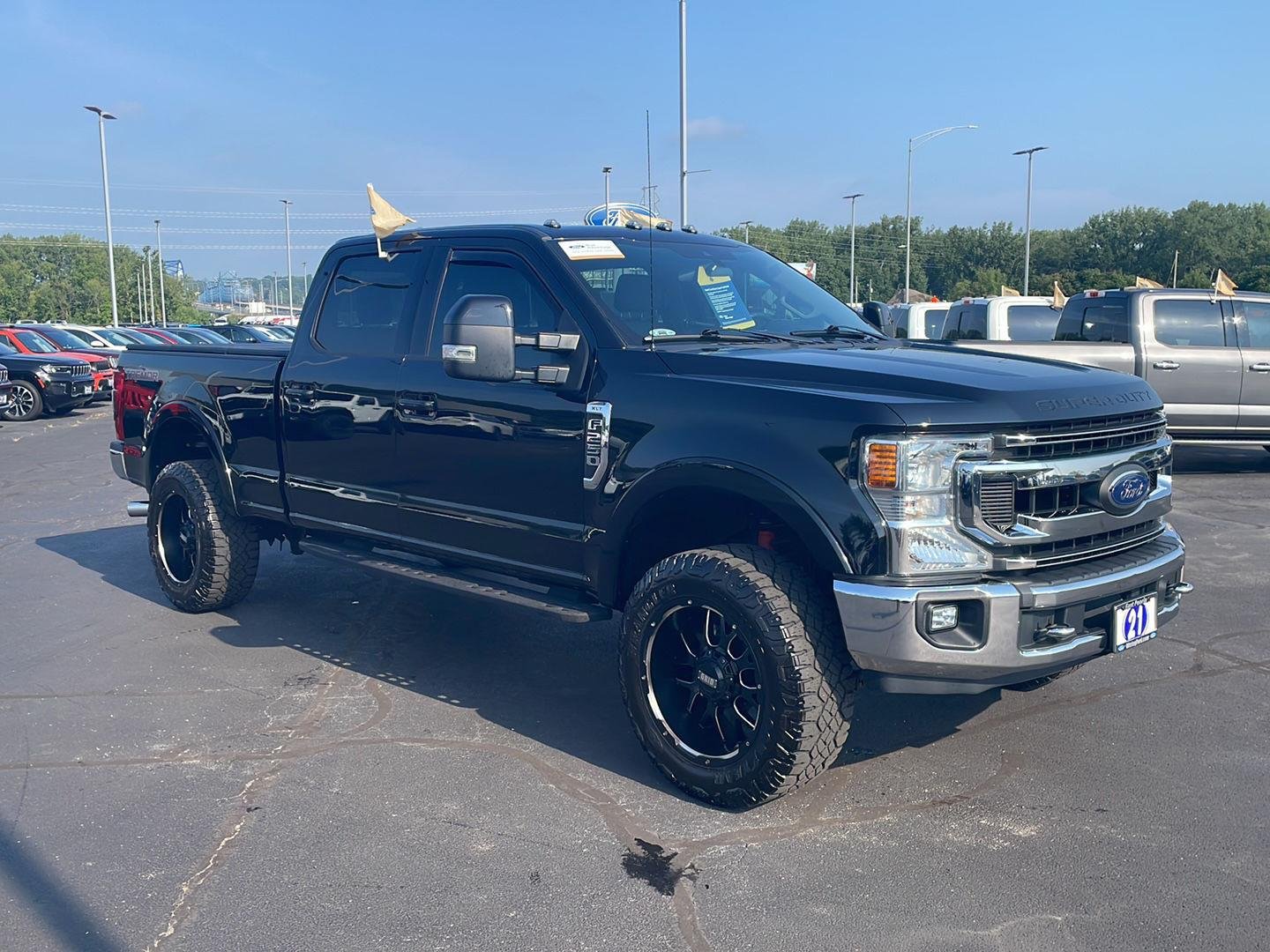 Certified Used 2021 Agate Black Metallic Ford XLT image 7