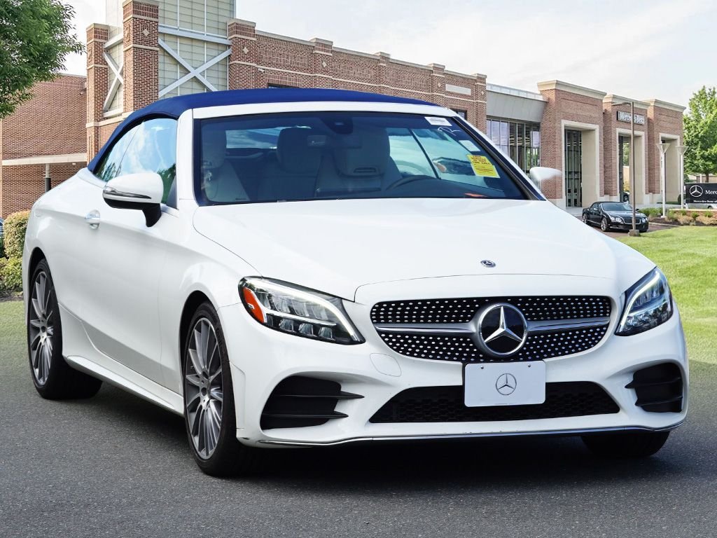 Certified Used 2021 Polar White Mercedes-Benz C 300 image 3