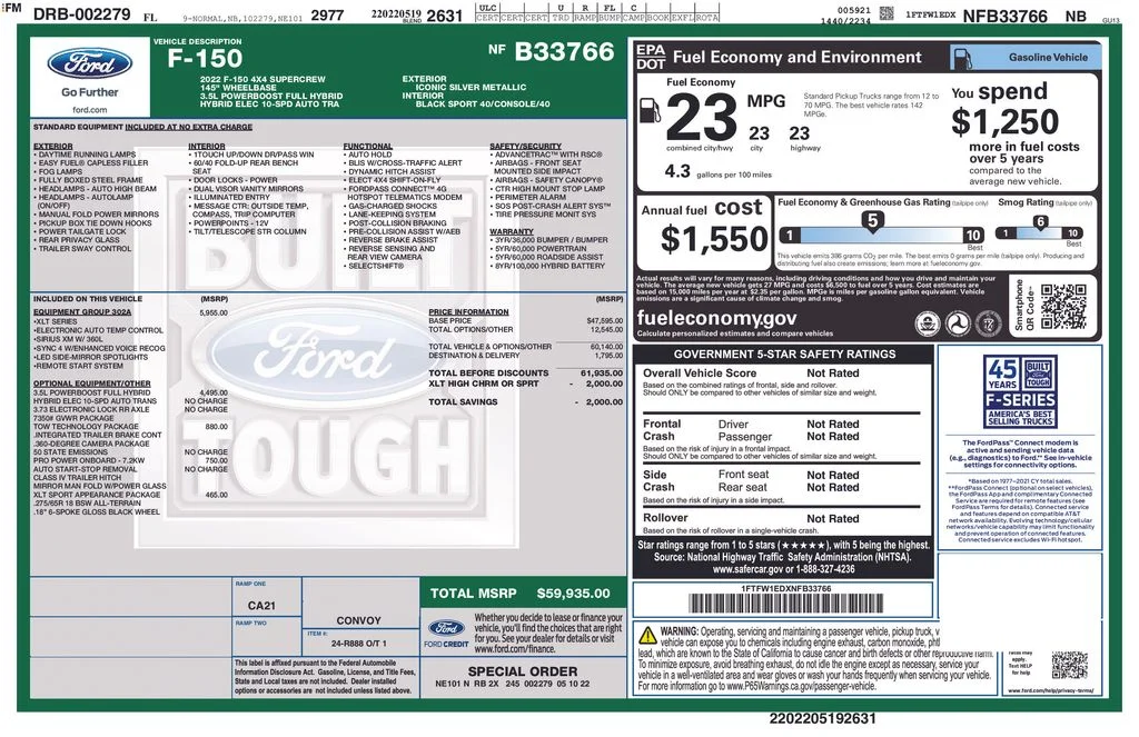 Certified Used 2022 Silver Ford XLT image 5
