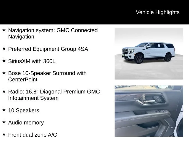 Certified Used 2026 Summit White GMC Elevation image 7