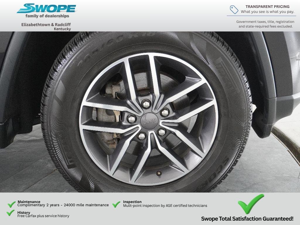 Used 2019 Sangria Metallic Clearcoat Jeep Limited image 28
