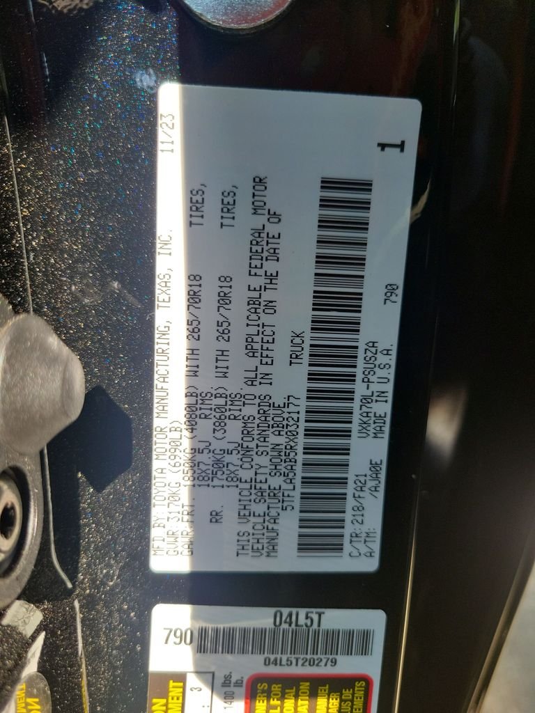 Used 2024 Black Toyota SR5 image 37