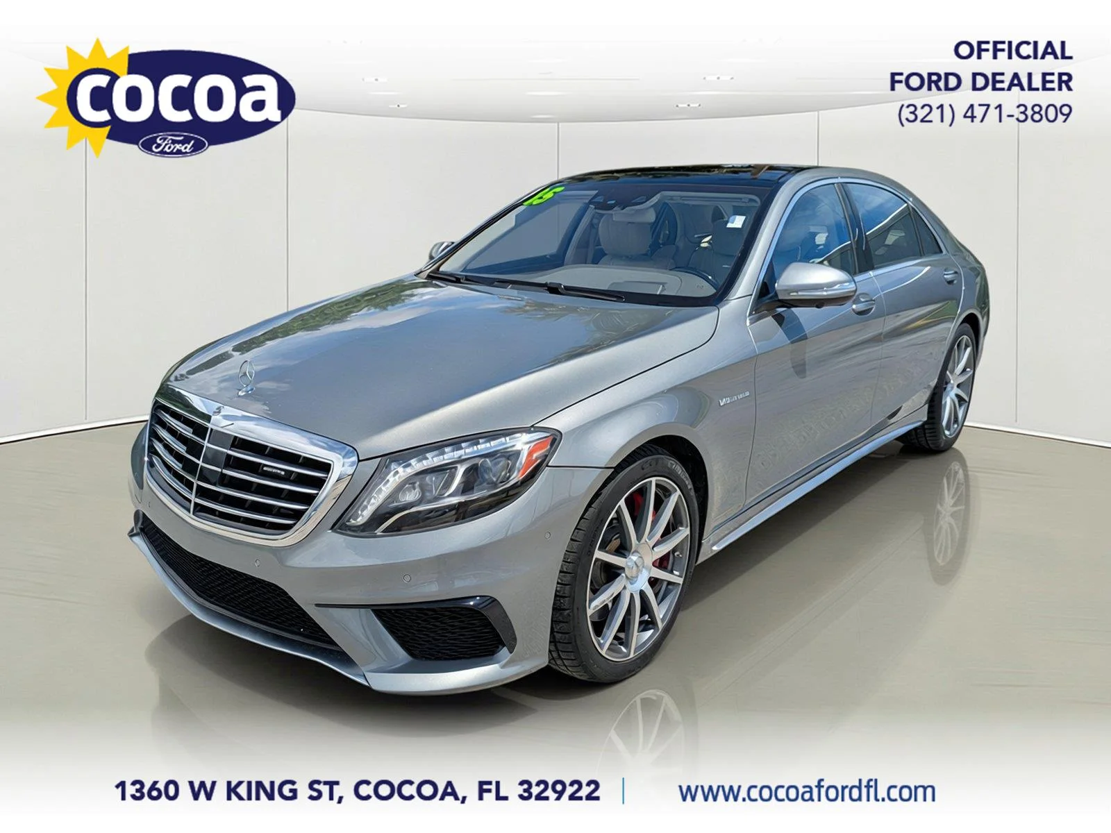 2015 Mercedes-Benz S-Class S63 AMG