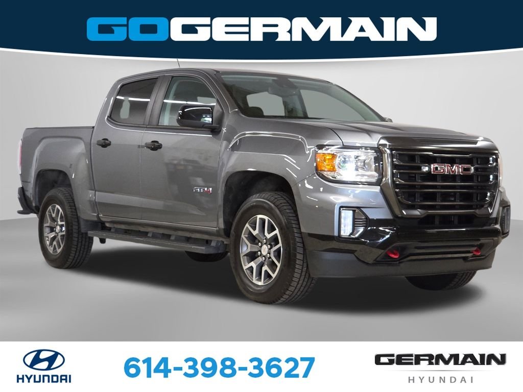 Used 2021 Gray GMC AT4 w/Leather image 4