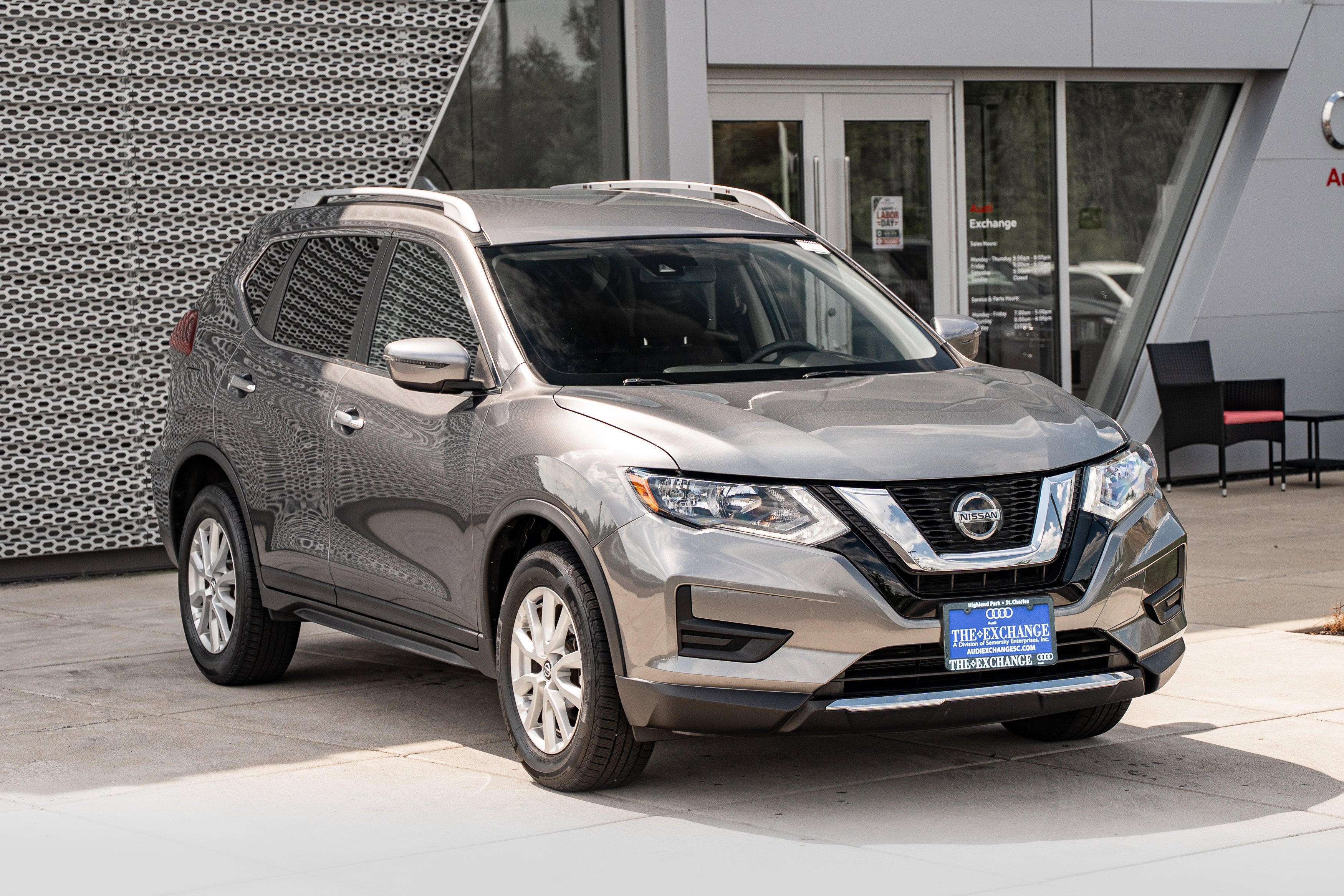 Used 2019 Gun Metallic Nissan SV image 2