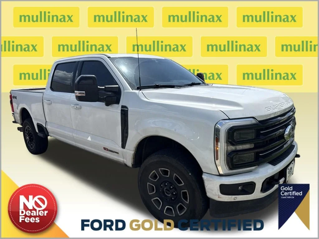 Certified Used 2025 White Ford Platinum image 1