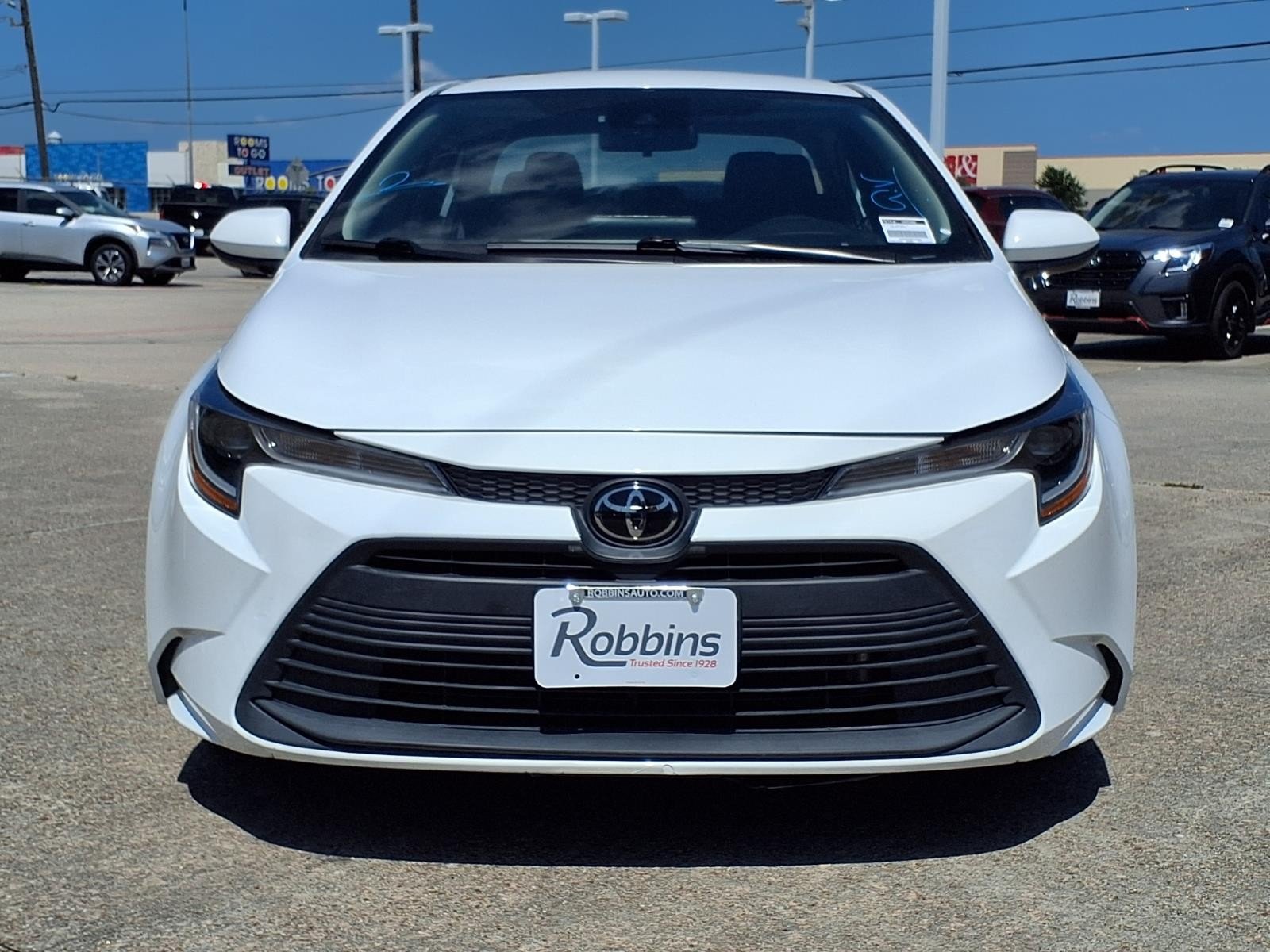 2023 Toyota Corolla LE White at Delta Auto Alliance