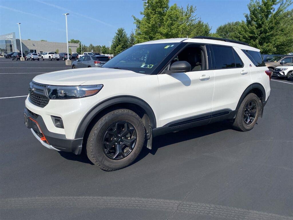 Used 2022 Star White Metallic Tri-Coat Ford Timberline image 7