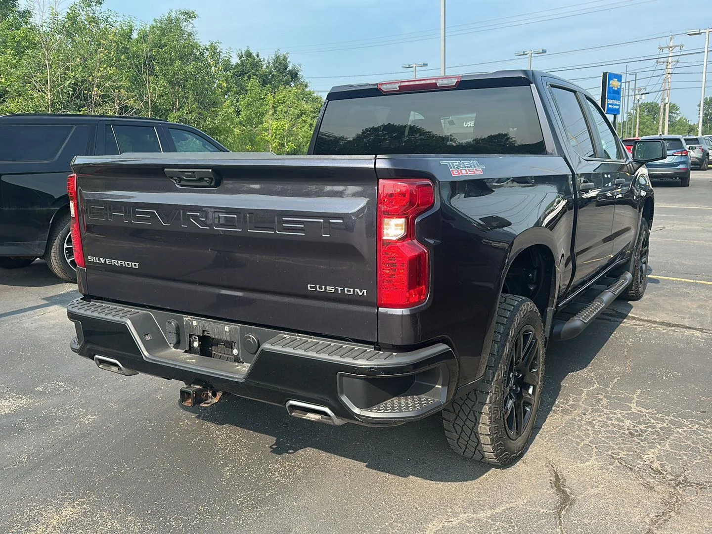Used 2024 Dark Ash Metallic Chevrolet Custom Trail Boss image 2