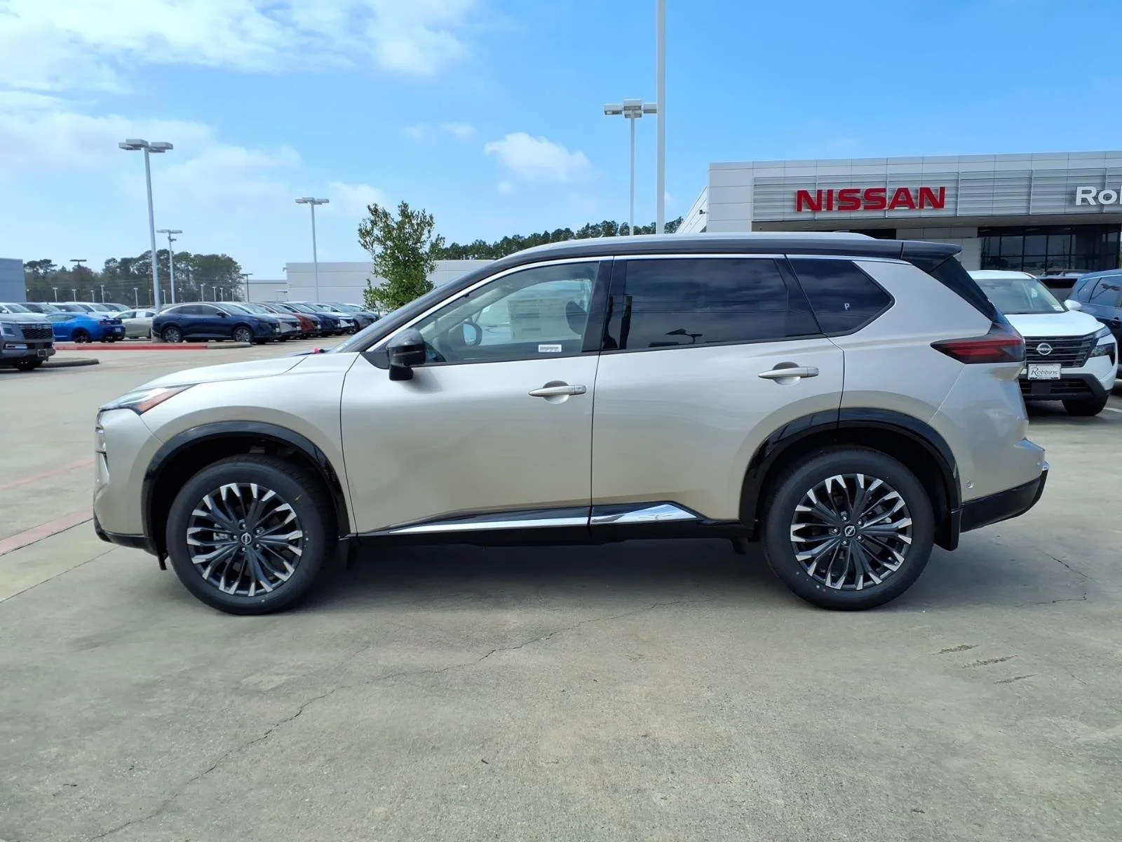 2026 Nissan Rogue Platinum Silver at Robbins Nissan