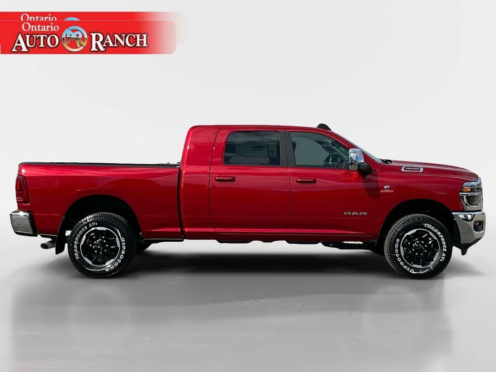 New 2026 Molten Red Pearl-Coat Exterior Paint RAM Laramie image 6