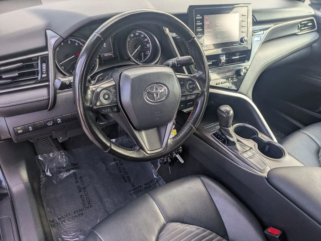 Used 2022 Black Toyota SE image 12