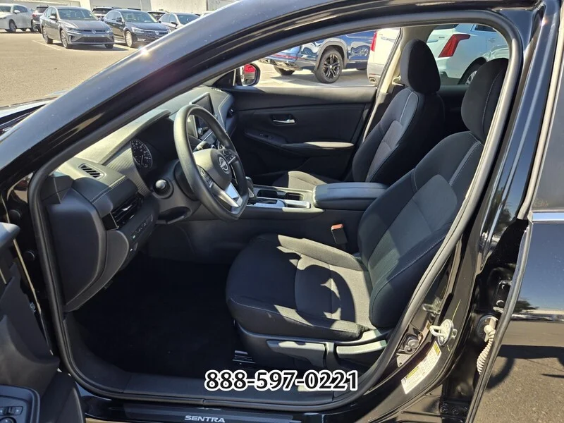 Used 2024 Super Black NISSAN SV image 10