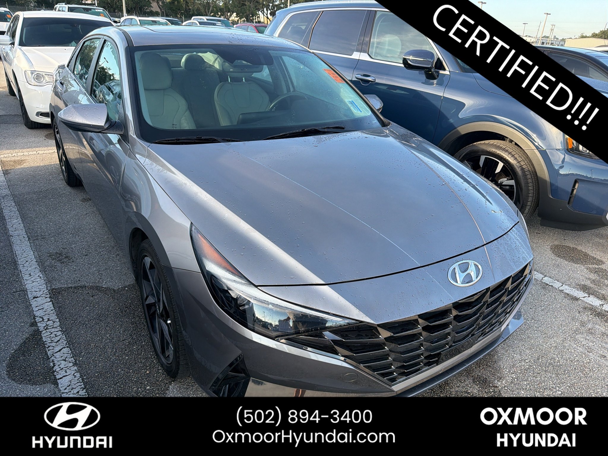 Certified Used 2023 Fluid Metal Hyundai Limited image 2