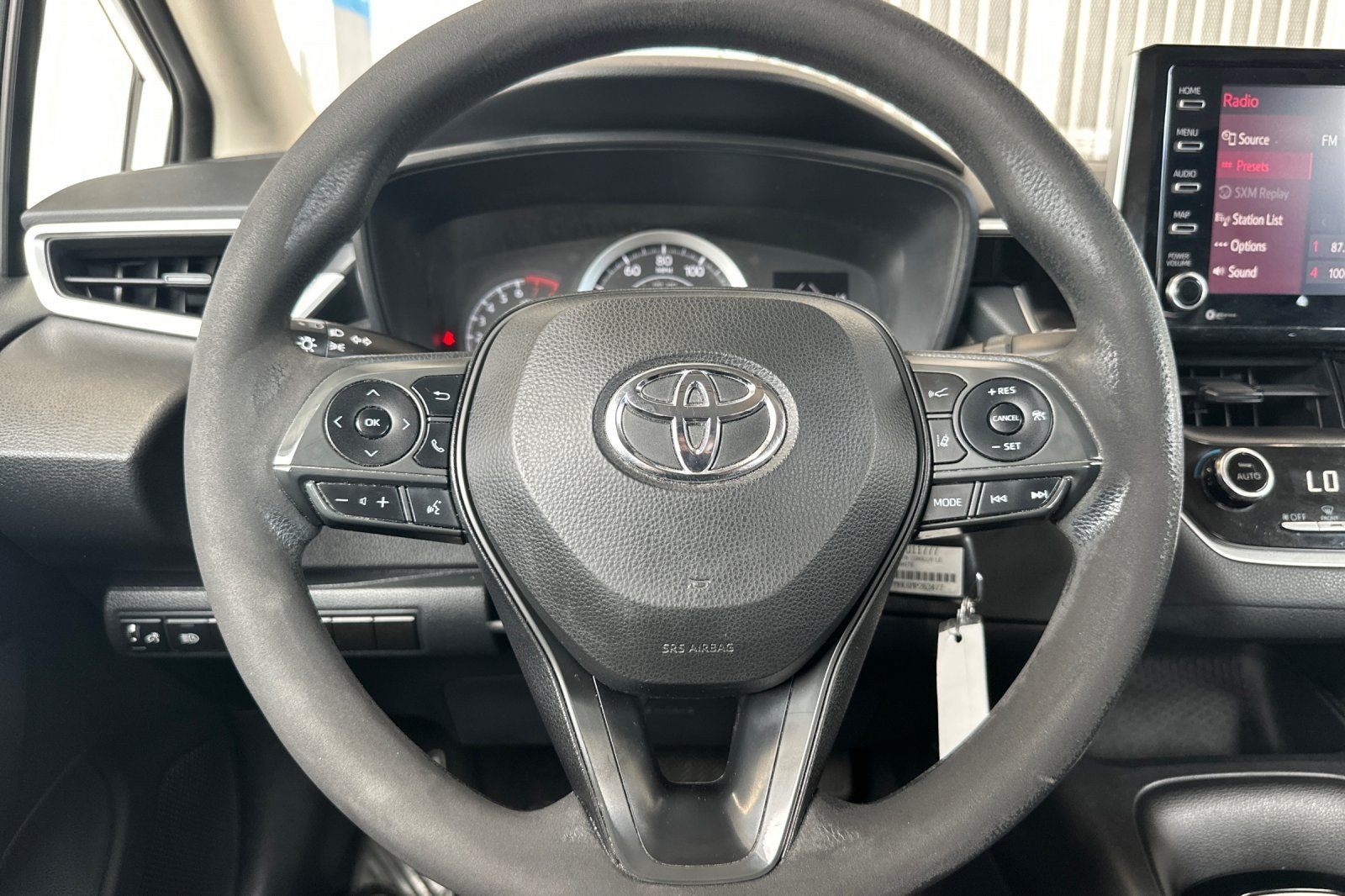 Certified Used 2021 Super White Toyota LE image 20