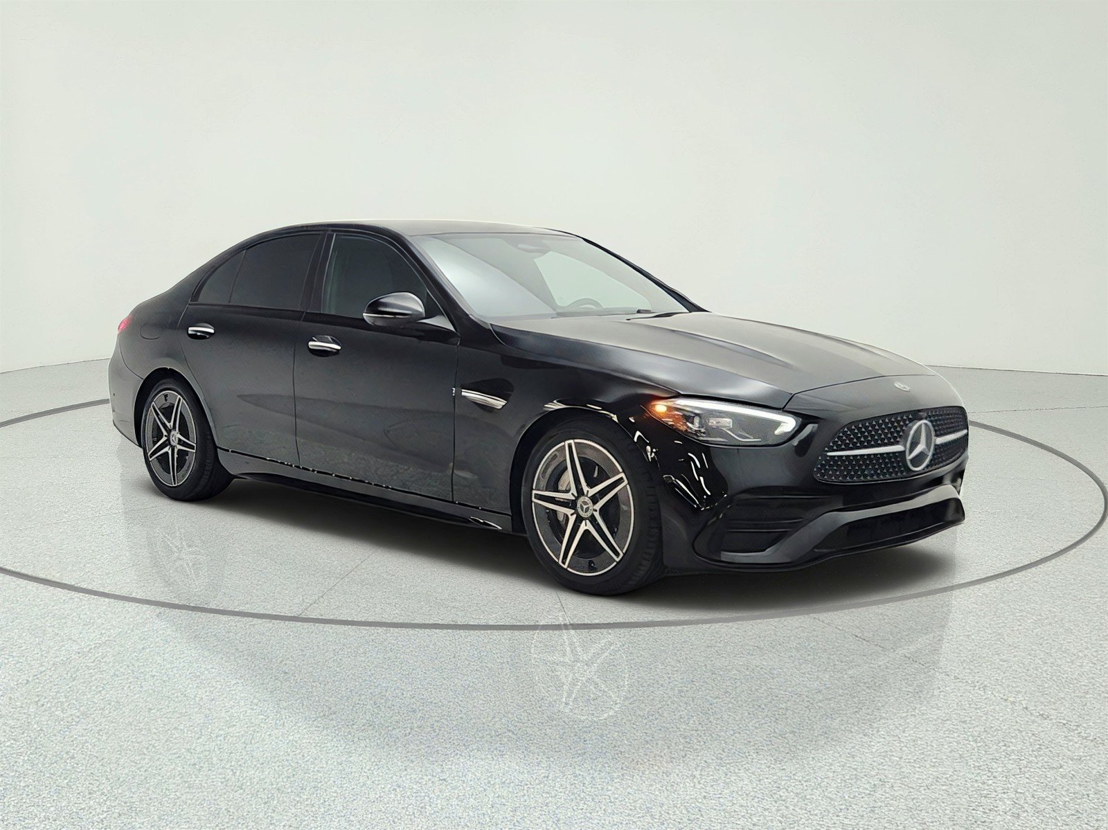 Certified Used 2025 Black Mercedes-Benz C 300 4MATIC® Sedan image 3