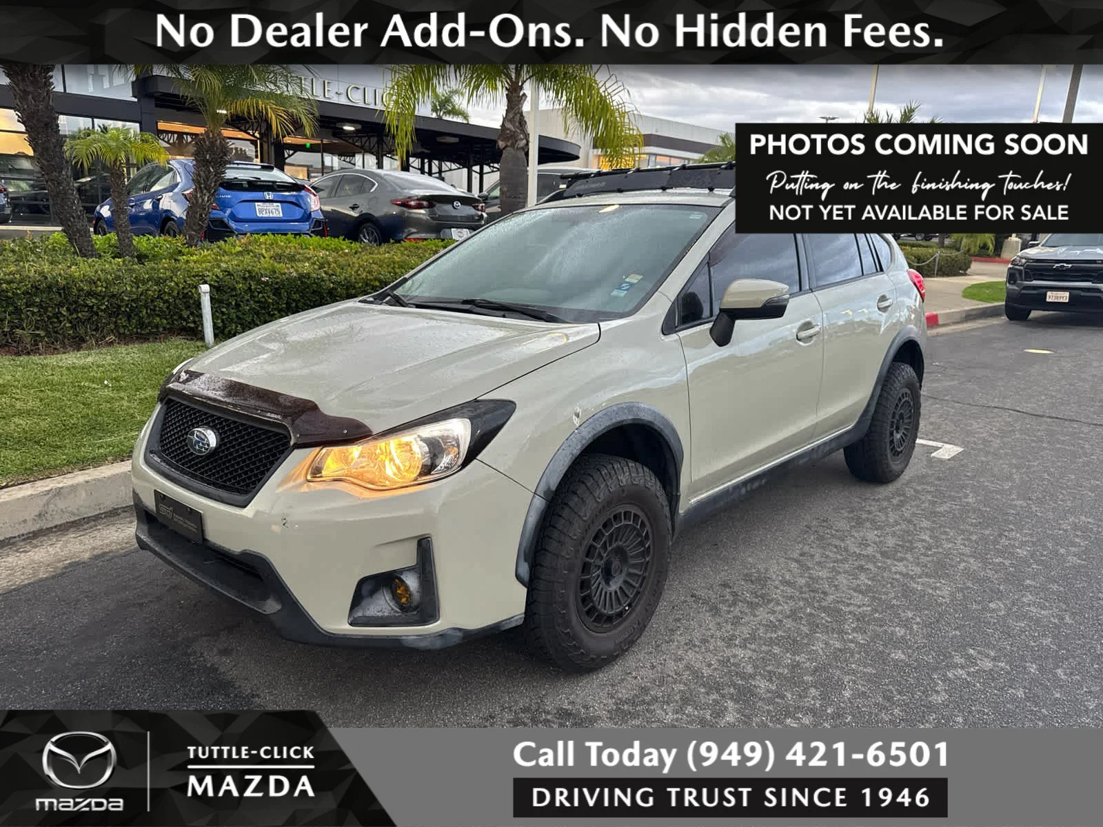 Used 2016 Desert Khaki Subaru Limited image 1