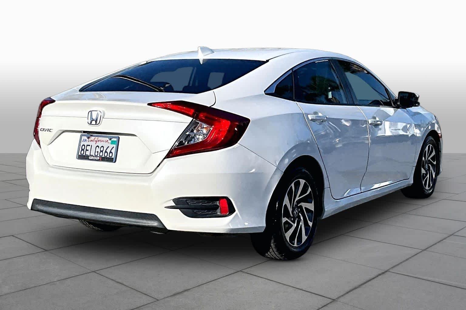 Used 2018 WHITE ORCHID PEARL Honda EX image 12