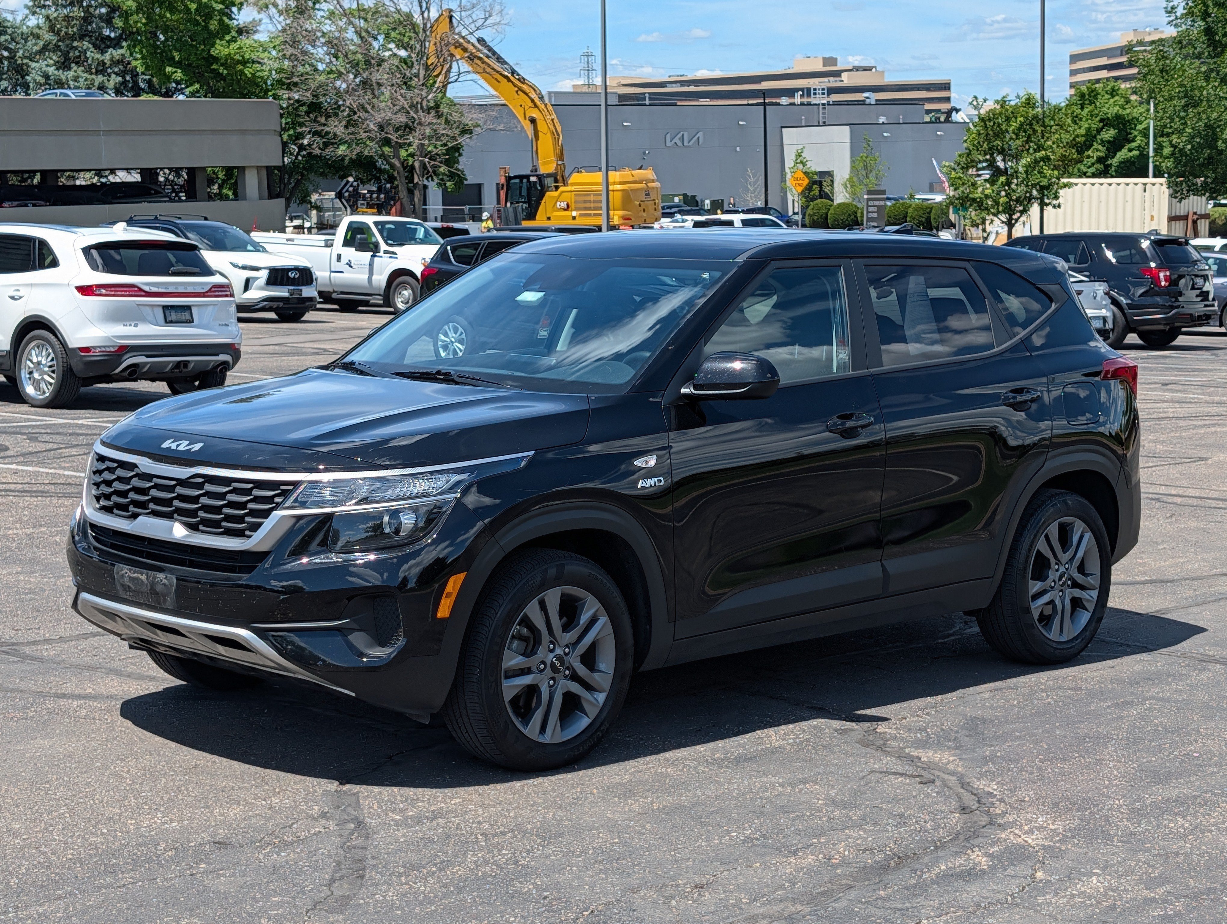 Certified Used 2022 Cherry Black Kia LX image 2
