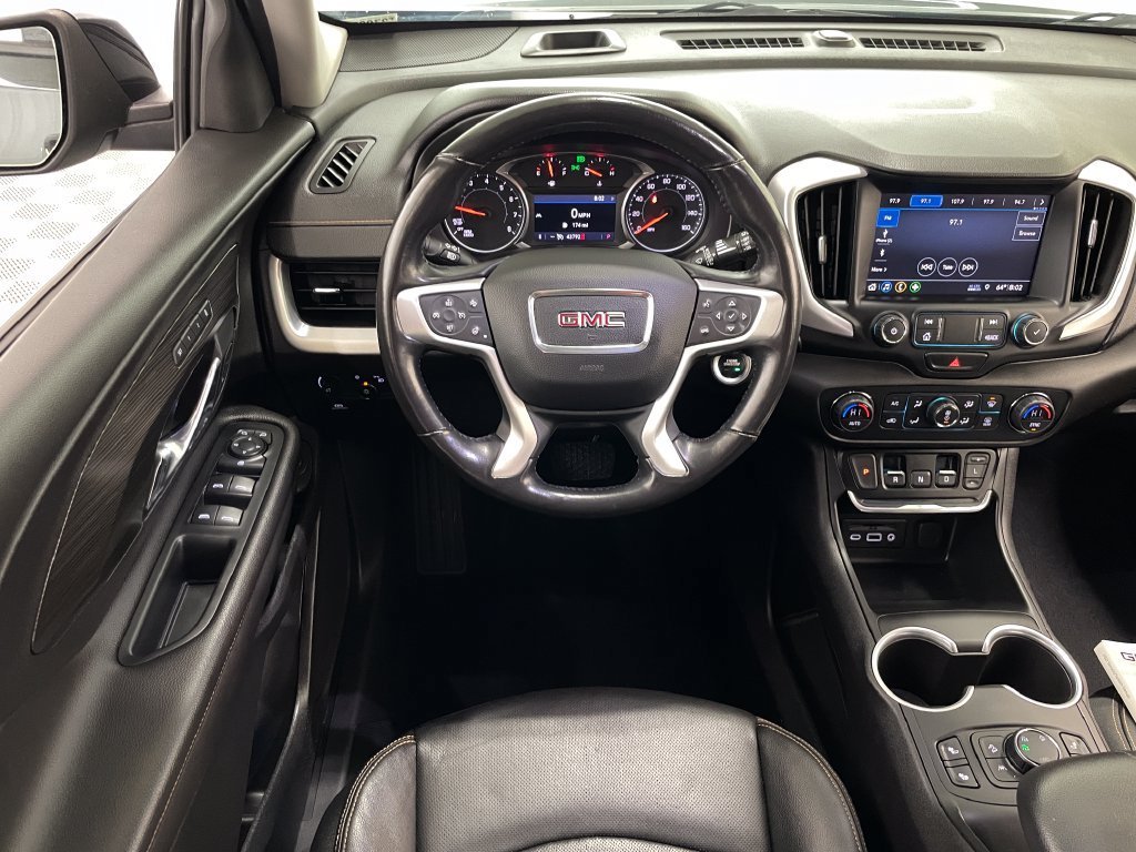 Used 2021 GRAPHITE GRAY METALLIC GMC SLT image 22