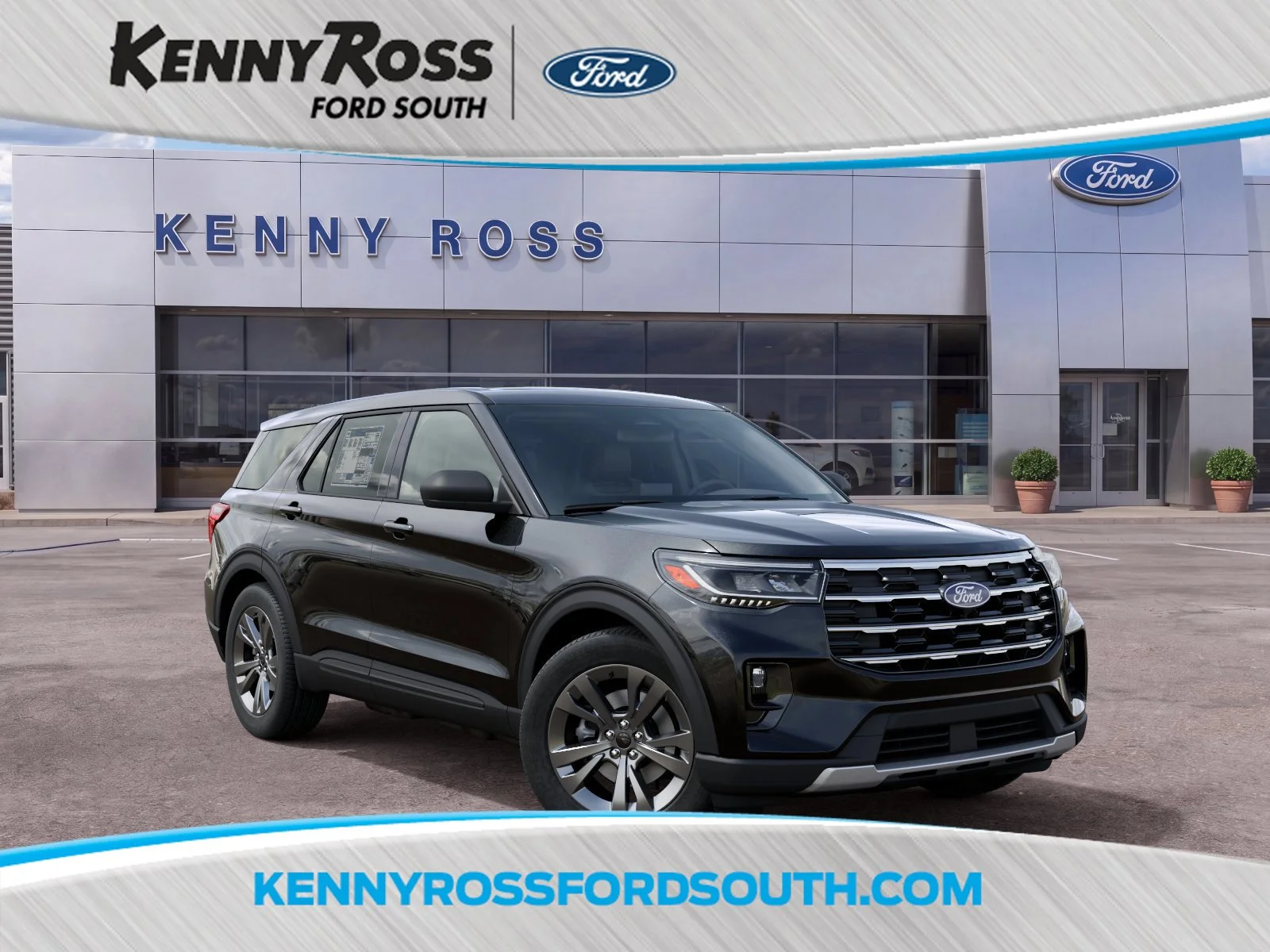 New 2027 Agate Black Metallic Ford Active image 1