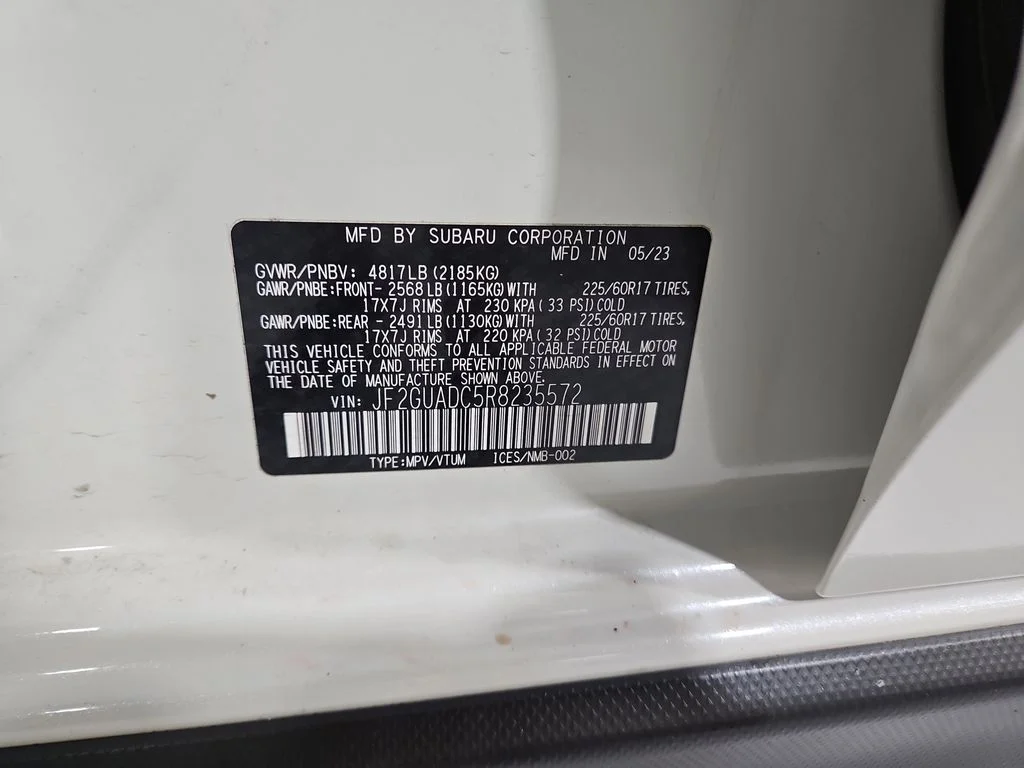 Certified Used 2024 White Subaru Premium image 31