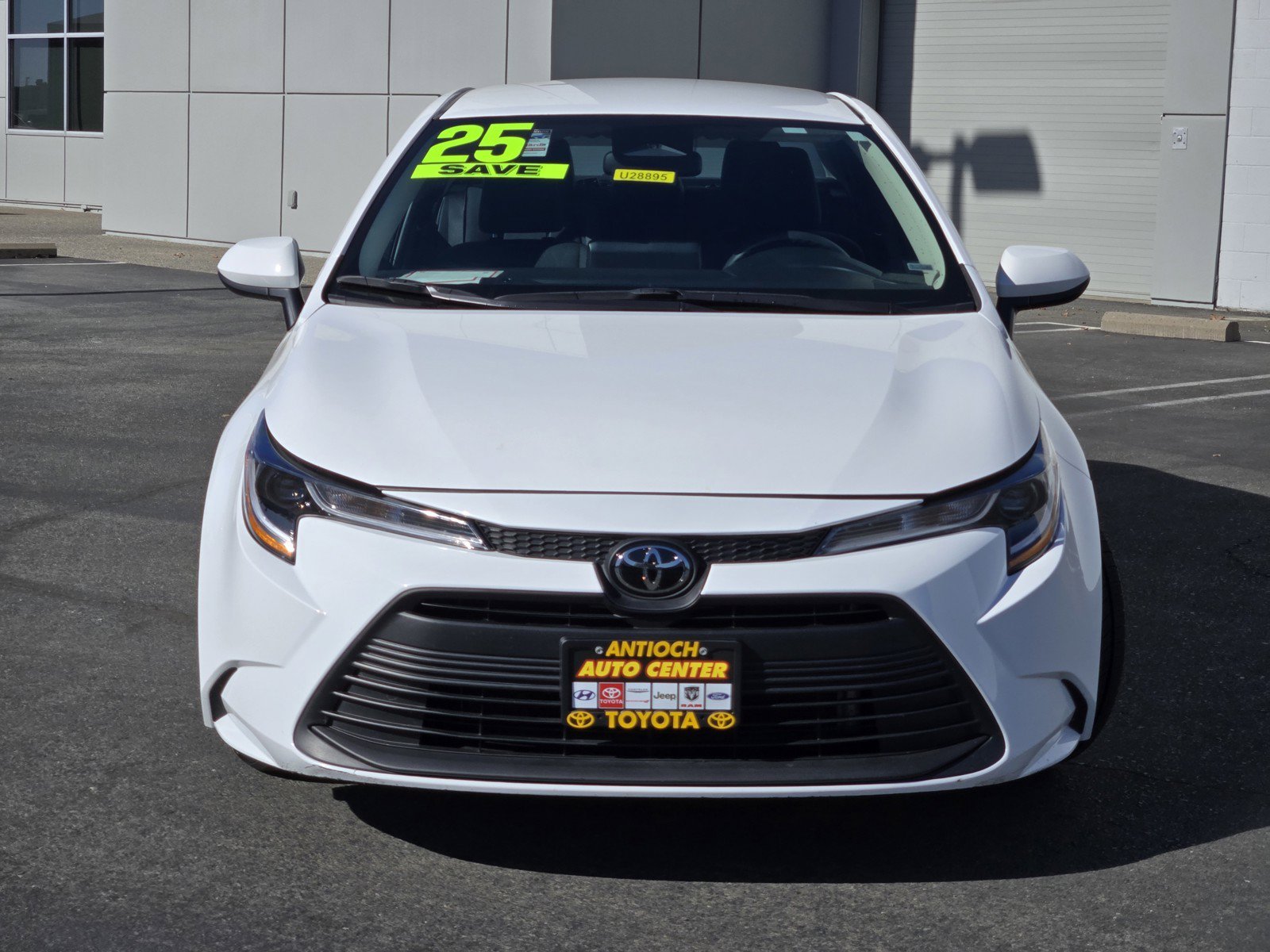 Certified Used 2025 White Toyota LE image 2