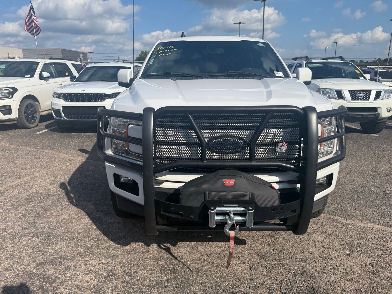 Used 2020 White Ford Lariat image 2