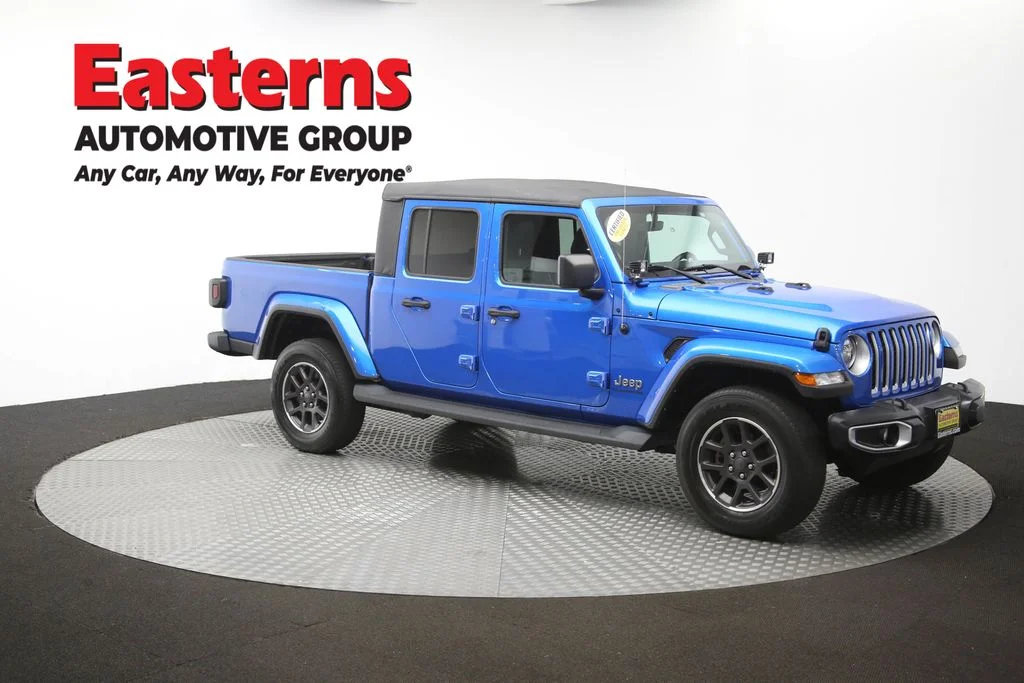 Used 2021 Blue Jeep Overland image 58