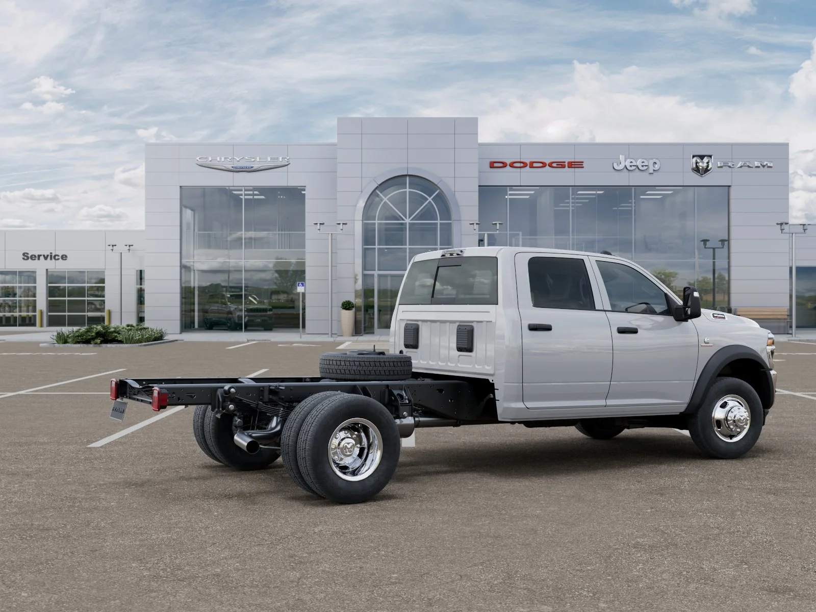 New 2026 Bright White Clear-Coat Exterior Paint RAM Tradesman image 33